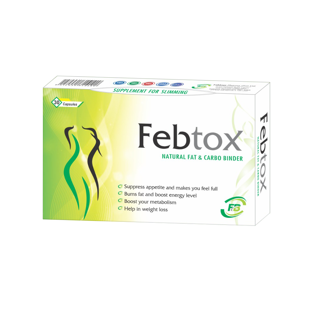 Febtox Slimming Capsules – Pack of 30